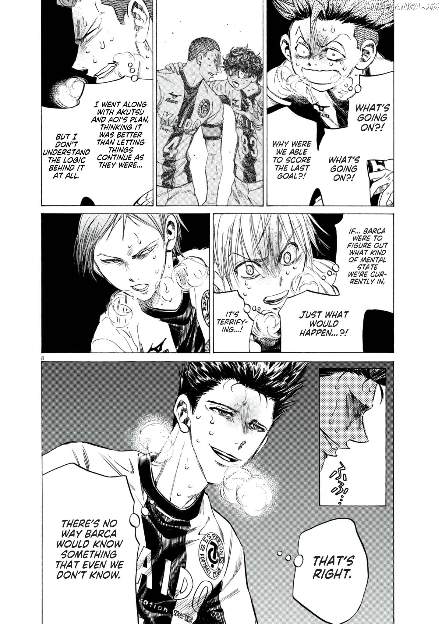 Ao Ashi, Chapter 395 image 09